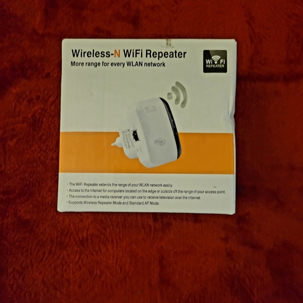 🔥🔥2XHP🔥🔥9-2-23🔥🔥9-29-23🔥🔥NWOT WIRELESS-N WIFI REPEATER WHITE